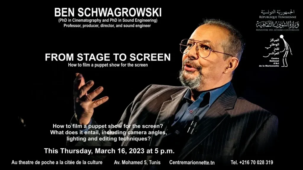 Ben Schwag workshop poster